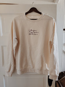 Faustina Embroidered Crewneck