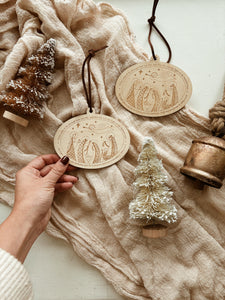 Wooden Christmas Ornament