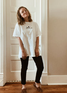 Little Way Embroidered Tee – January Jane Shop