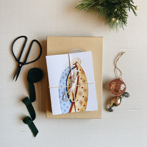 Christmas Folk Card Set