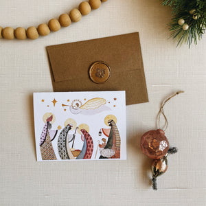 Christmas Folk Card Set