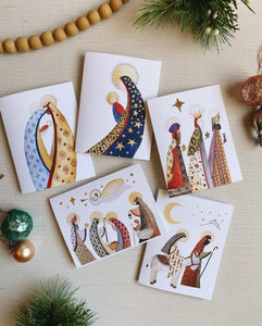 Christmas Folk Card Set